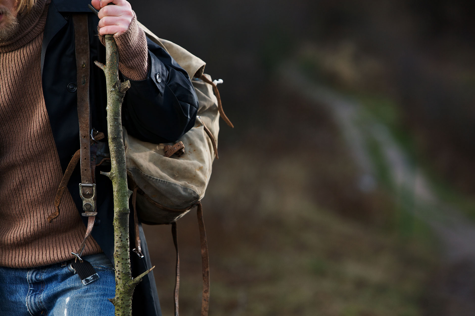 Chasseur temps pluvieux